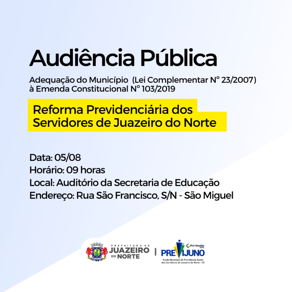 Audiência Pública