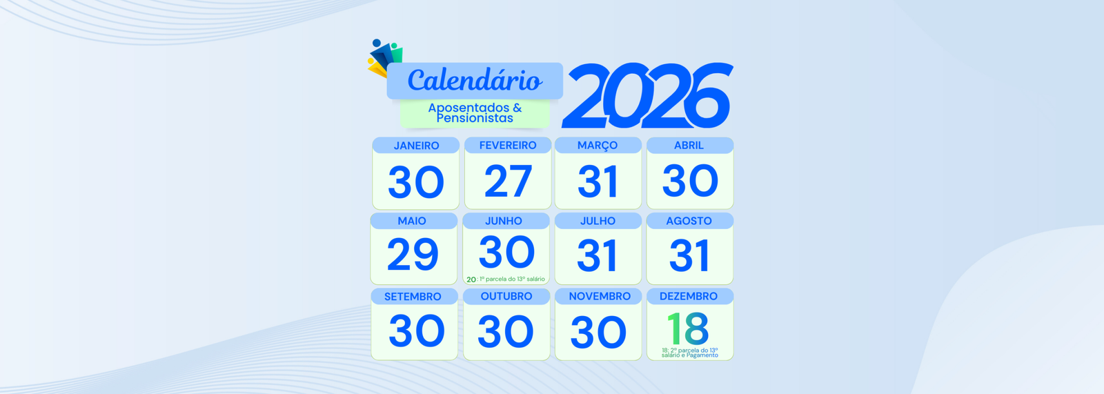 Calendário 2026