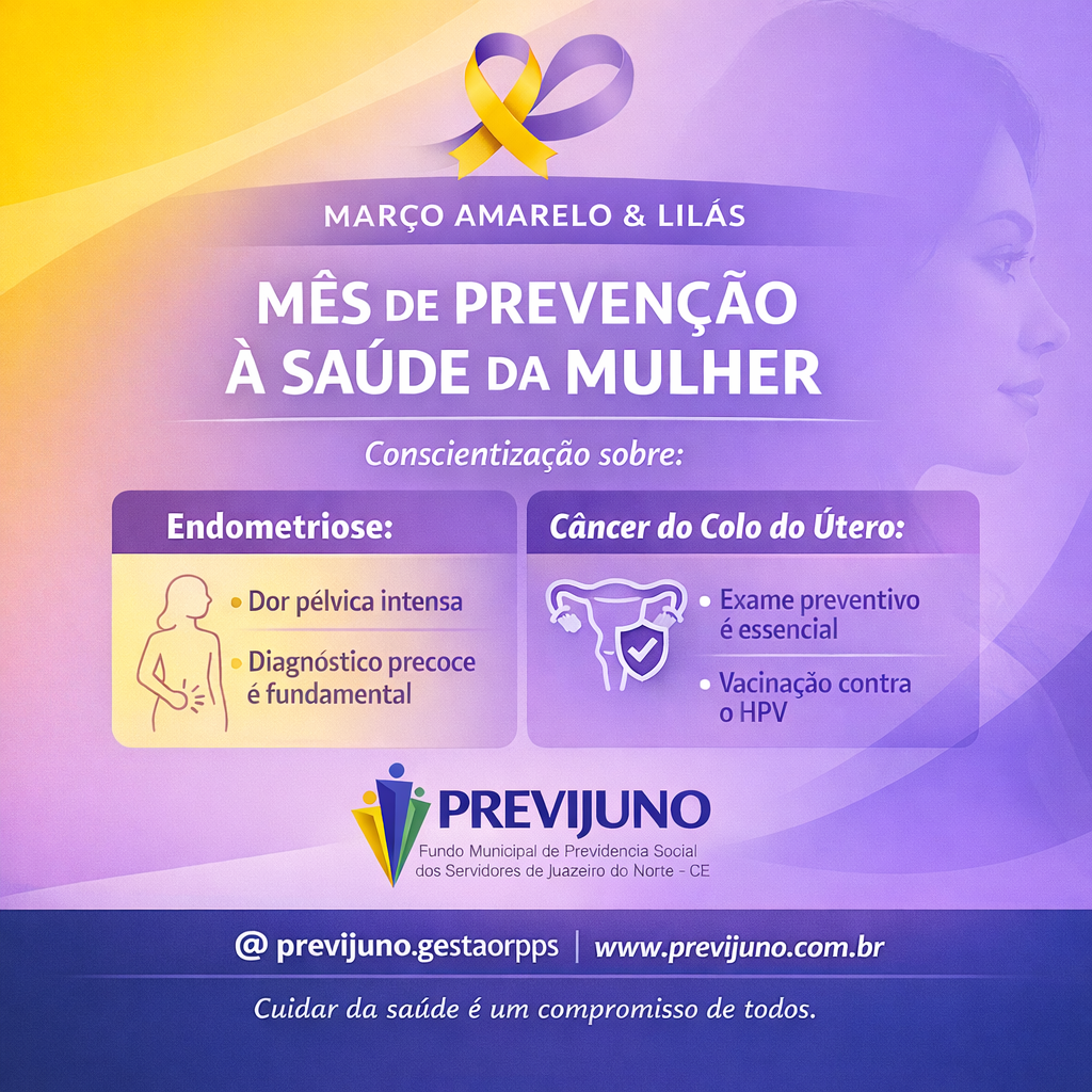 Março Amarelo Lilás