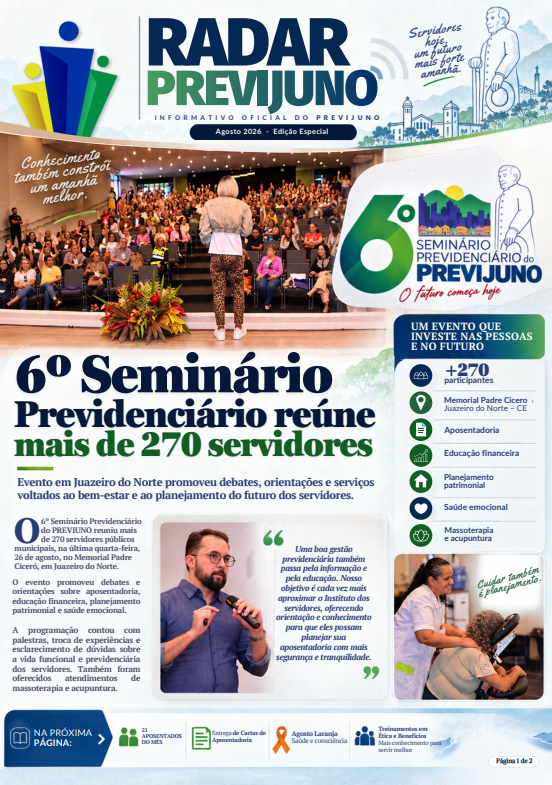 Volume 08 – Agosto de 2026
